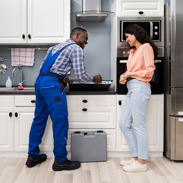 can you provide an estimate for cooktop repair before beginning any work in Pike OH